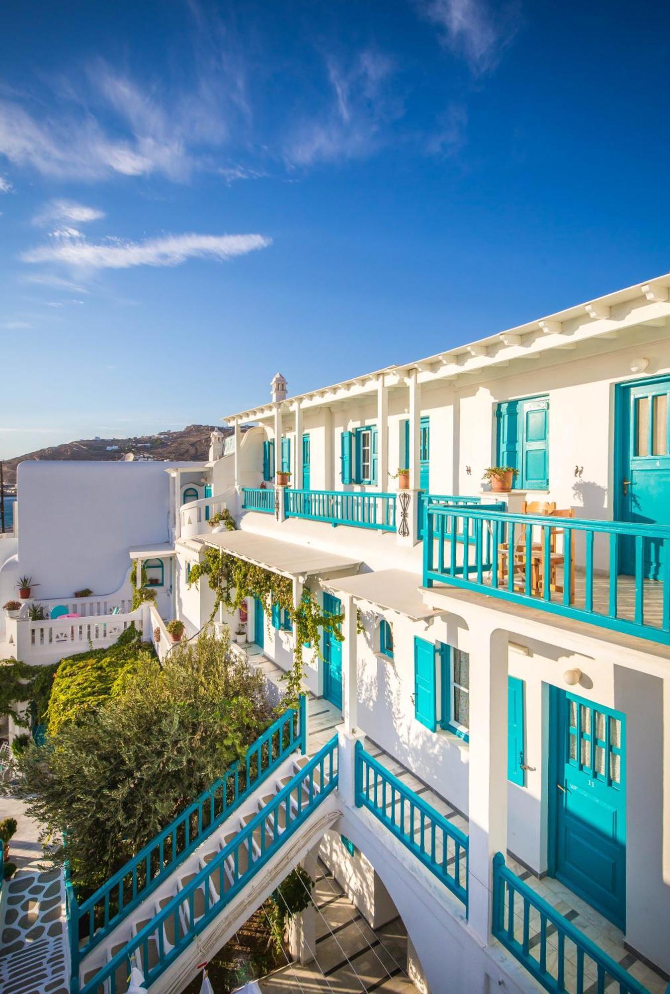 Pension Marias Sea View Mykonos Town Exterior foto