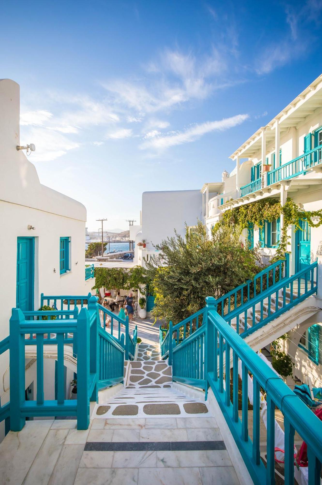 Pension Marias Sea View Mykonos Town Exterior foto